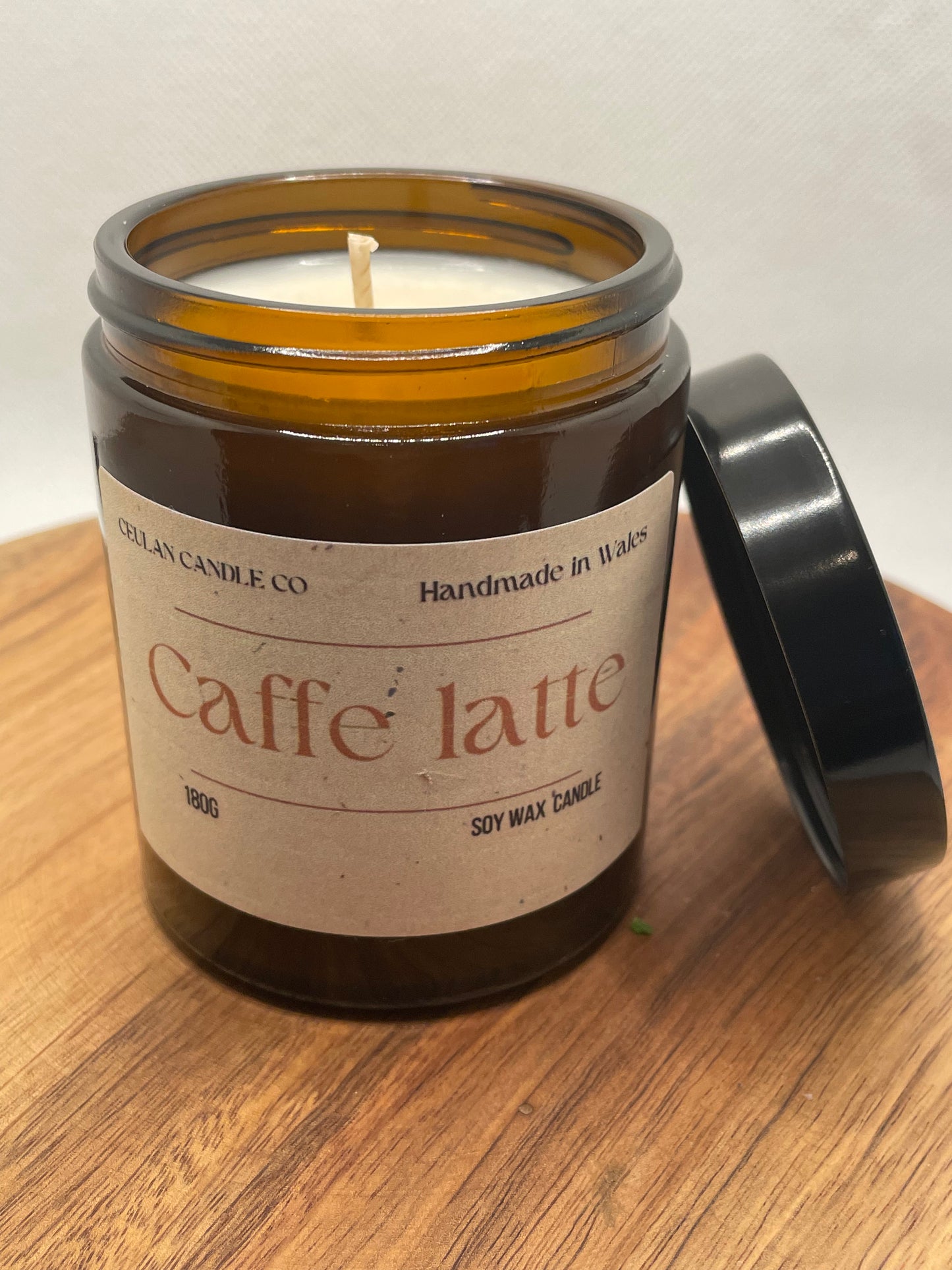 Caffe Latte soy wax candle